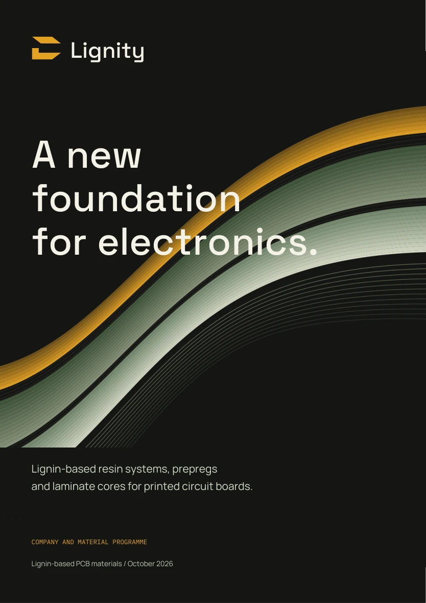 Lignity company overview cover with the Continuum visual